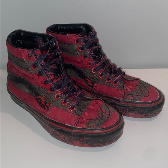 Vans Shoes - Vans Horror Nightmare on Elm Street Freddy Krueger- men’s 4.0 / women’s 5.5